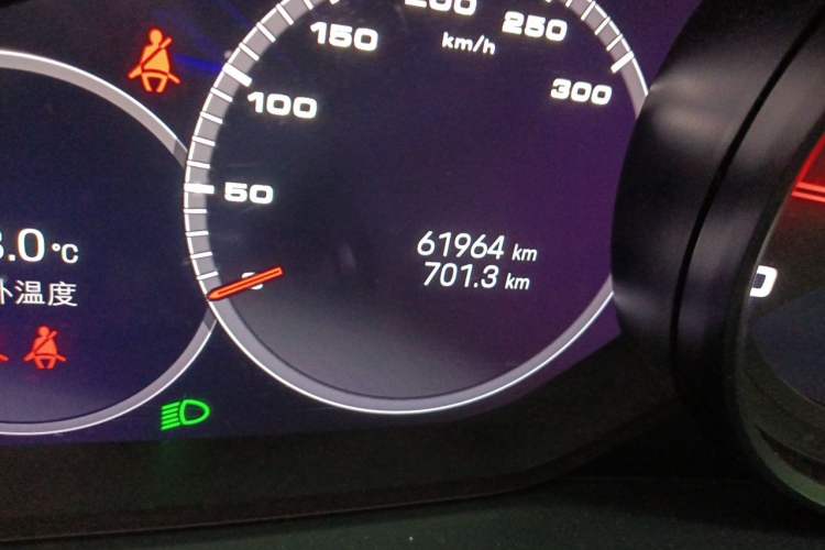 Used Porsche Panamera 2023 Panamera 4 Executive Long Wheelbase 2.9T Odometer Close Up