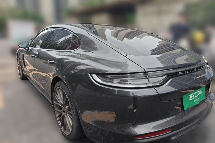 Used Porsche Panamera 2023-Year Restyled Panamera Executive Extended Platinum Edition 2.9T Rear Left 45 Deg