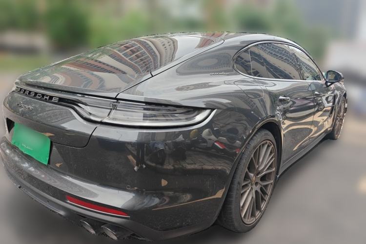 Used Porsche Panamera 2023-Year Restyled Panamera Executive Extended Platinum Edition 2.9T Rear Right 45 Deg