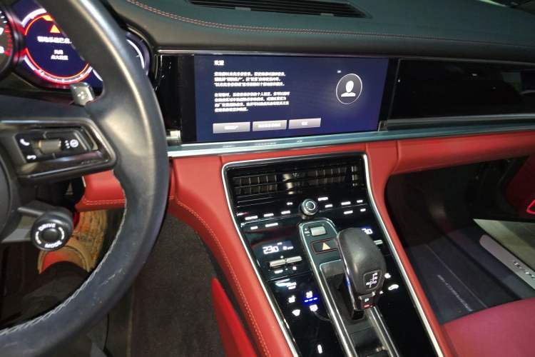 Used Porsche Panamera 2023 Panamera Executive Long Wheelbase 2.9T Audio And AC Panel