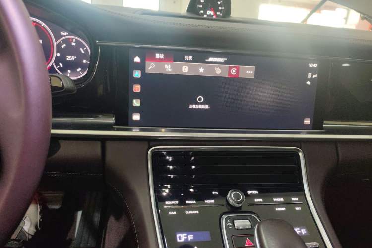 Used Porsche Panamera 2023 Panamera 2.9T Audio And AC Panel