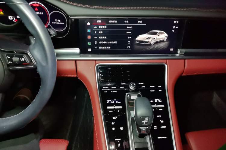 Used Porsche Panamera 2023 Panamera 2.9T Audio And AC Panel