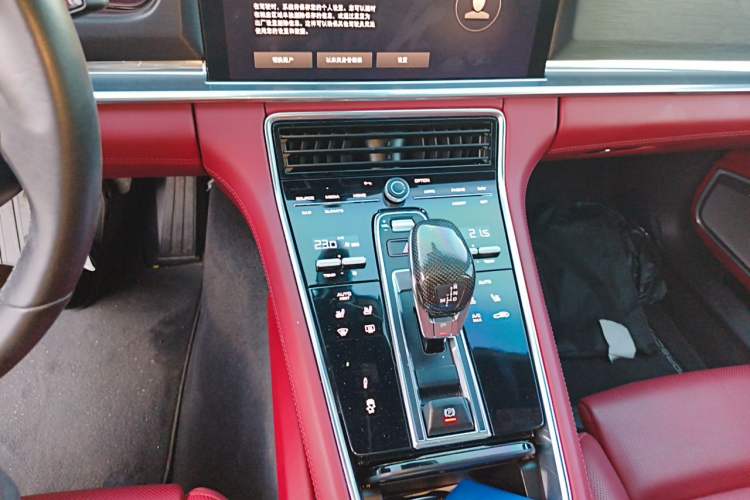 Used Porsche Panamera 2023 Panamera 2.9T Platinum Edition Audio And AC Panel
