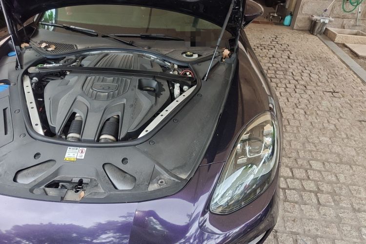 Used Porsche Panamera 2023 Panamera Executive Long Wheelbase Platinum Edition 2.9T Engine Bay Left