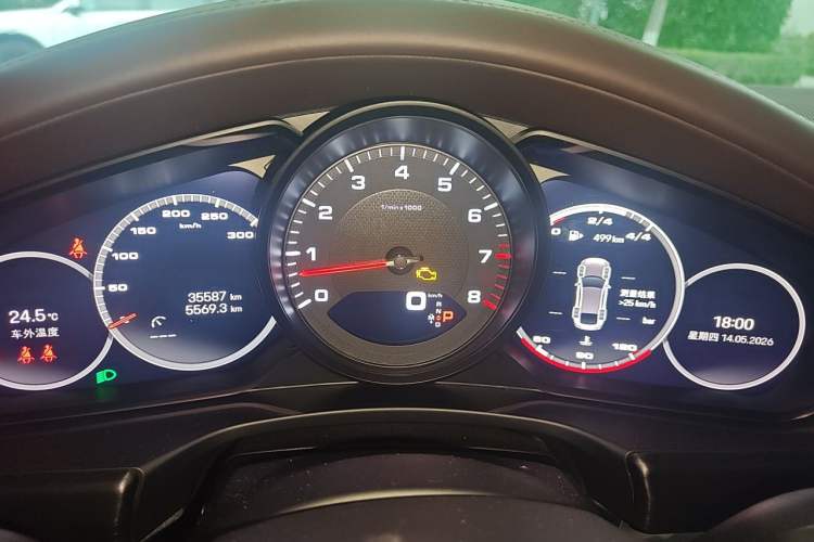 Used Porsche Panamera 2023 Panamera Executive Long Wheelbase Platinum Edition 2.9T Instrument Cluster