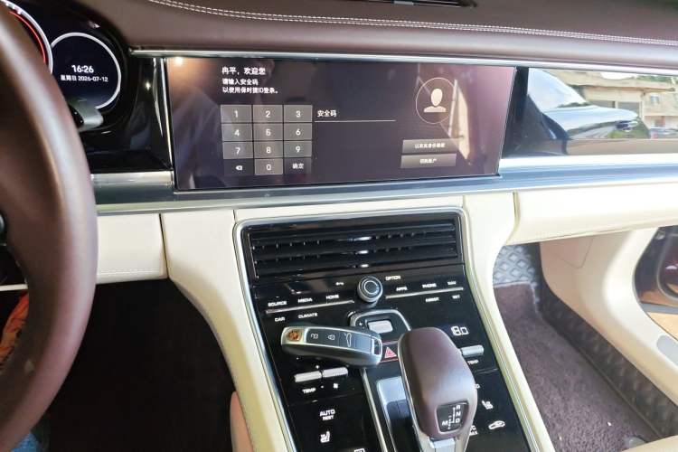 Used Porsche Panamera 2023 Panamera 2.9T Audio And AC Panel