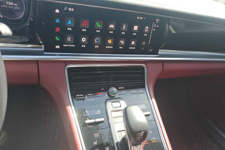 Used Porsche Panamera 2023 Panamera 2.9T Audio And AC Panel