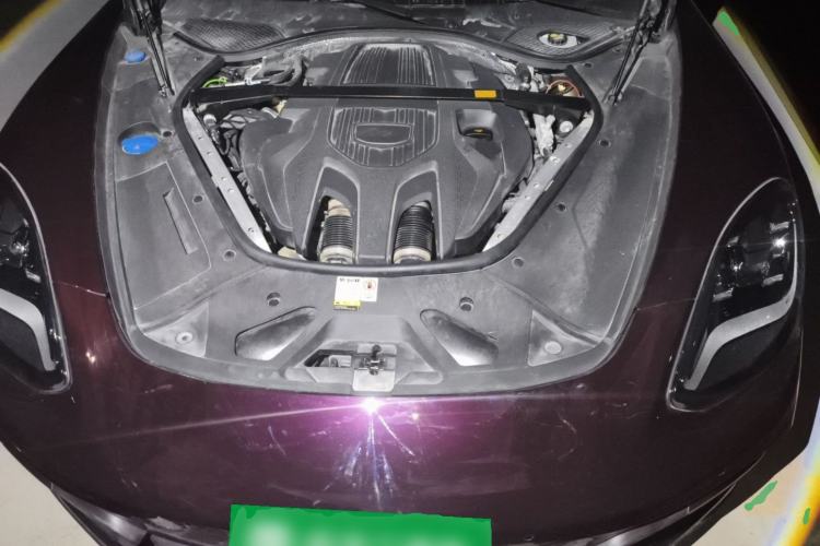 Used Porsche Panamera 2023 Restyled Panamera 4 Executive Extended Platinum Edition 2.9T Engine Bay
