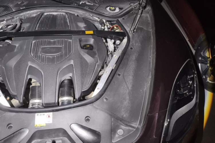 Used Porsche Panamera 2023 Restyled Panamera 4 Executive Extended Platinum Edition 2.9T Engine Bay Left