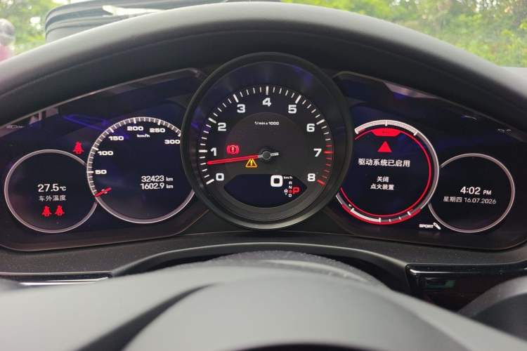 Used Porsche Panamera 2023-Year Restyled Panamera Executive Extended Platinum Edition 2.9T Instrument Cluster