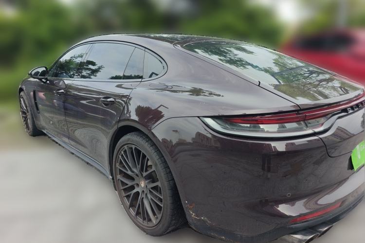 Used Porsche Panamera 2023-Year Restyled Panamera Executive Extended Platinum Edition 2.9T Rear Left 45 Deg