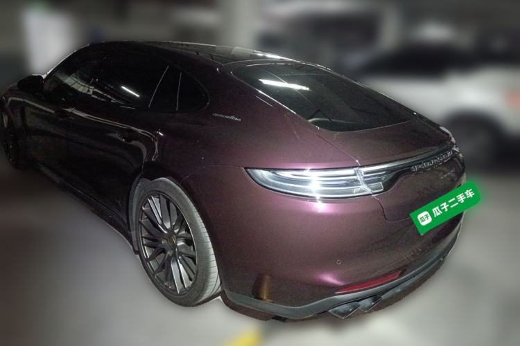 Used Porsche Panamera 2023 Restyled Panamera 4 Executive Extended Platinum Edition 2.9T Rear Left 45 Deg
