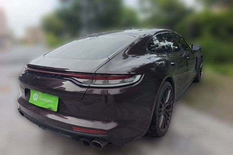 Used Porsche Panamera 2023-Year Restyled Panamera Executive Extended Platinum Edition 2.9T Rear Right 45 Deg