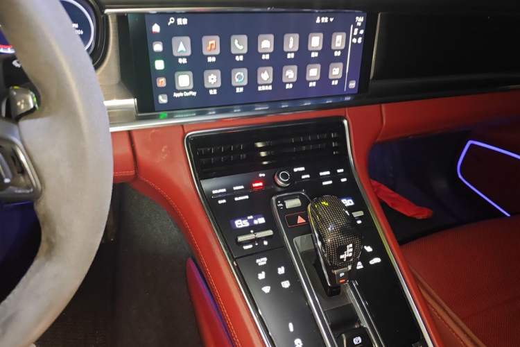 Used Porsche Panamera 2023 Facelifted Panamera 2.9T Platinum Edition Audio And AC Panel