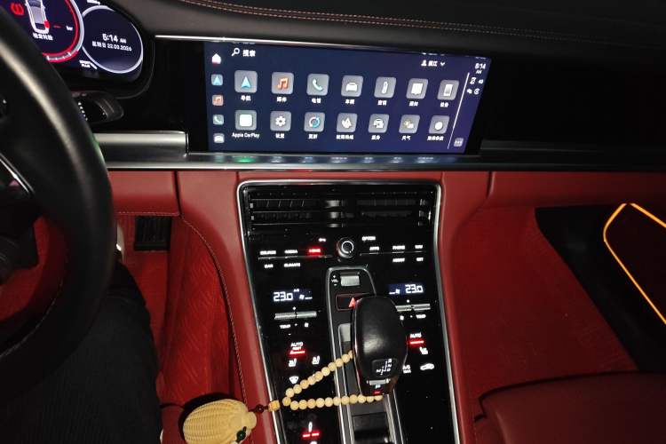 Used Porsche Panamera 2023 Facelifted Panamera 2.9T Platinum Edition Audio And AC Panel