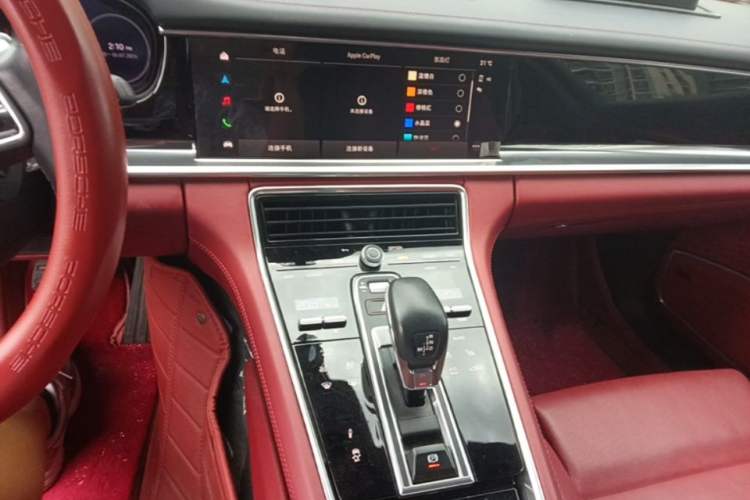 Used Porsche Panamera 2023 Panamera Executive Long Wheelbase Platinum Edition 2.9T Audio And AC Panel