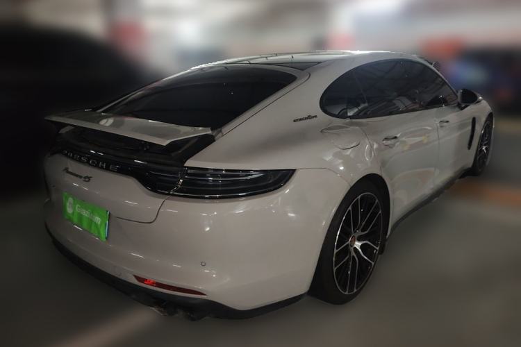 Used Porsche Panamera 2023-Year Restyled Panamera Executive Extended Platinum Edition 2.9T Rear Right 45 Deg