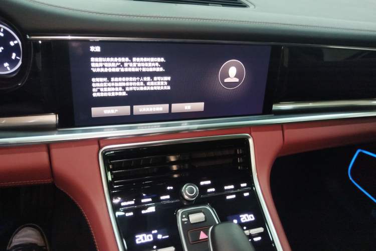 Used Porsche Panamera 2023 Panamera 2.9T Audio And AC Panel