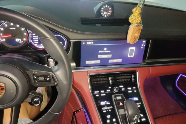 Used Porsche Panamera 2023 Panamera 2.9T Platinum Edition Audio And AC Panel