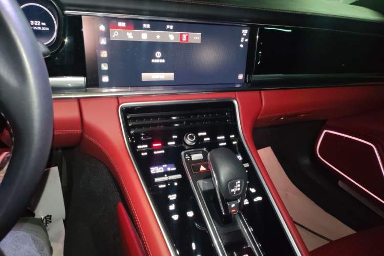 Used Porsche Panamera 2023 Panamera Executive Long Wheelbase 2.9T Audio And AC Panel
