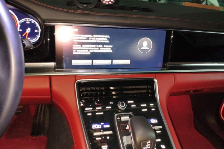 Used Porsche Panamera 2023 Panamera 2.9T Audio And AC Panel