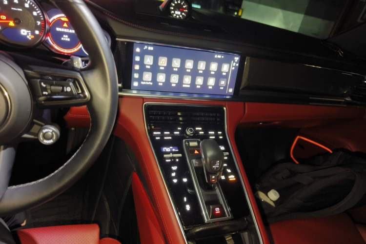 Used Porsche Panamera 2023 Panamera 4 Executive Long Wheelbase 2.9T Audio And AC Panel