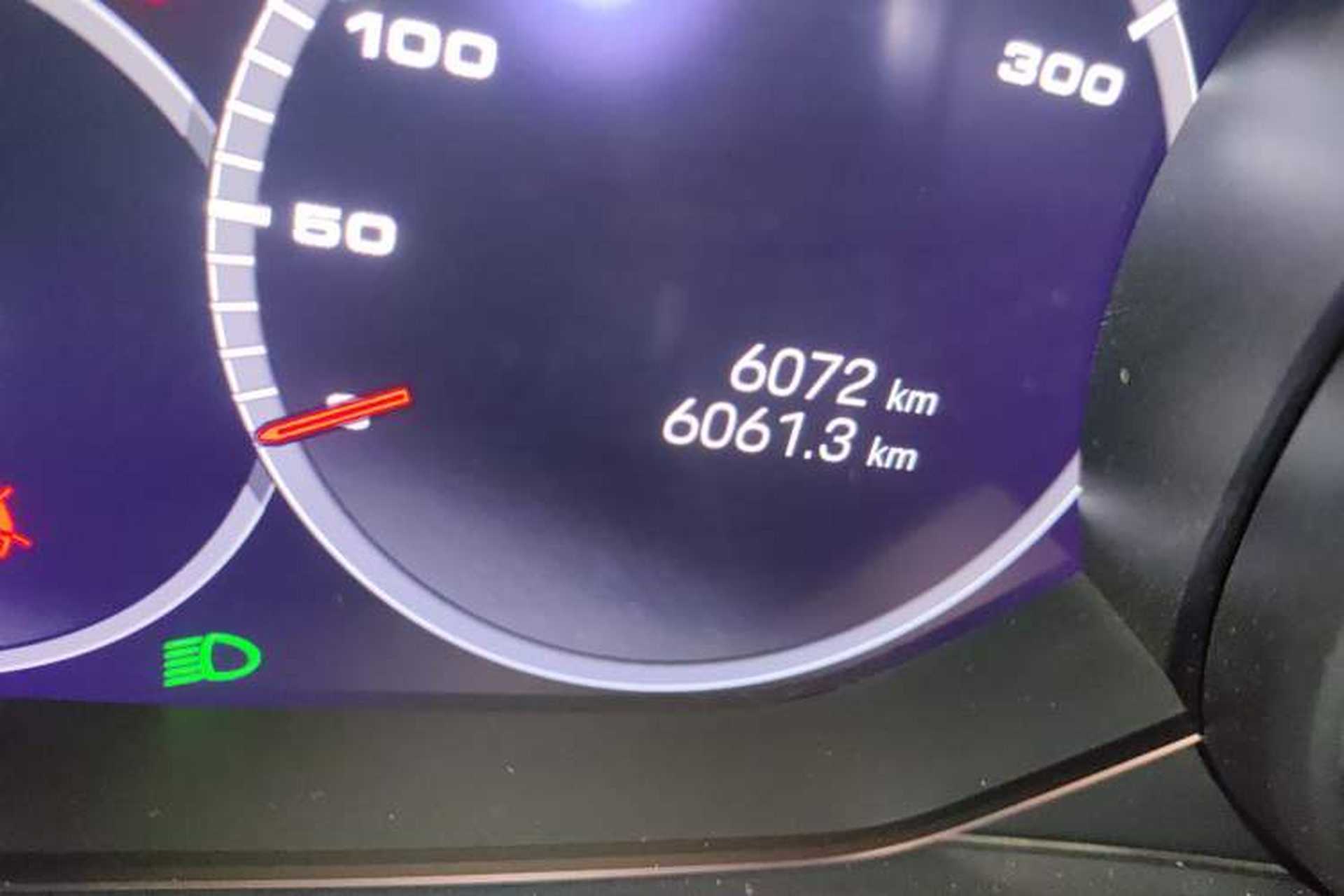 Used Porsche Panamera 2023 Facelifted Panamera 2.9T Platinum Edition Odometer Close Up