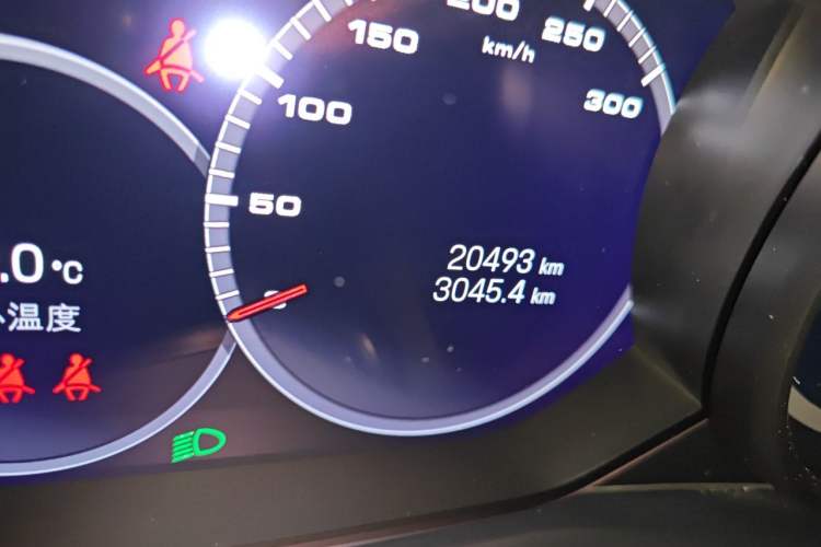 Used Porsche Panamera 2023 Facelifted Panamera 2.9T Platinum Edition Odometer Close Up