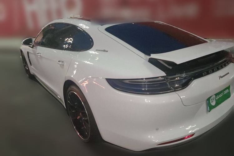 Used Porsche Panamera 2023-Year Restyled Panamera Executive Extended Platinum Edition 2.9T Rear Left 45 Deg