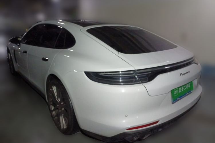 Used Porsche Panamera 2023-Year Restyled Panamera Executive Extended Platinum Edition 2.9T Rear Left 45 Deg