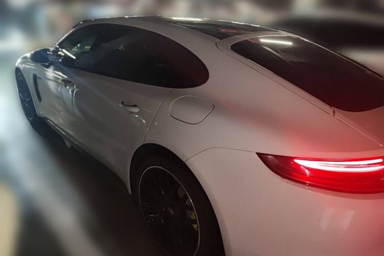 Used Porsche Panamera 2023 Panamera 4 E-Hybrid Executive Long Wheelbase Platinum Edition 2.9T Rear Left 45 Deg