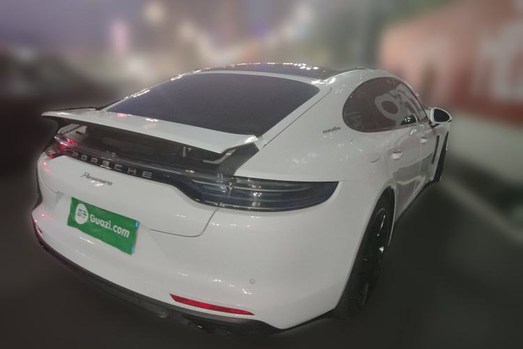 Used Porsche Panamera 2023-Year Restyled Panamera Executive Extended Platinum Edition 2.9T Rear Right 45 Deg