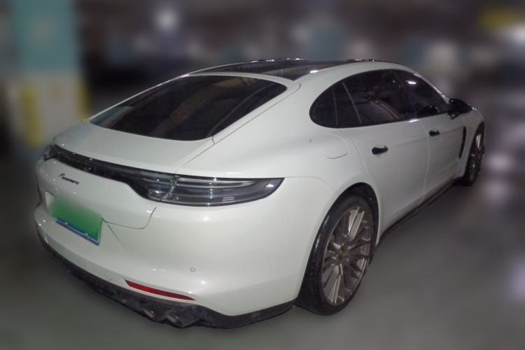 Used Porsche Panamera 2023-Year Restyled Panamera Executive Extended Platinum Edition 2.9T Rear Right 45 Deg