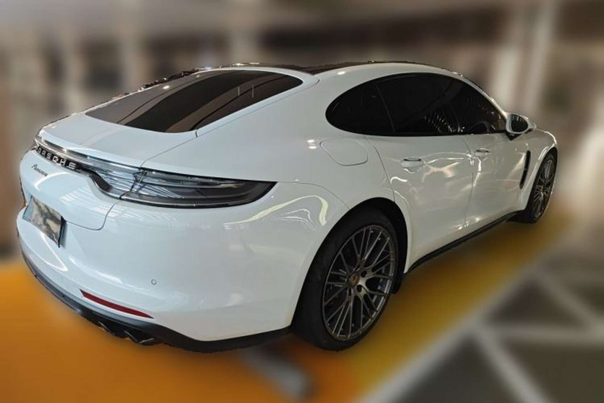 Used Porsche Panamera 2023 Facelifted Panamera 2.9T Platinum Edition Rear Right 45 Deg