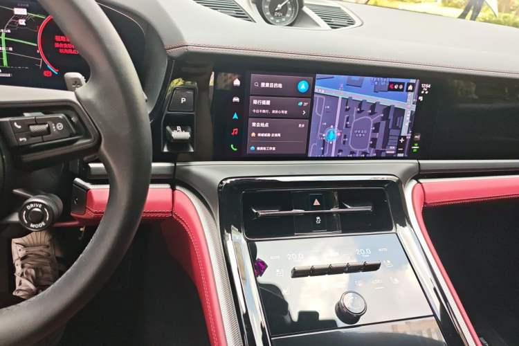 Used Porsche Panamera 2024 Panamera 2.9T Audio And AC Panel