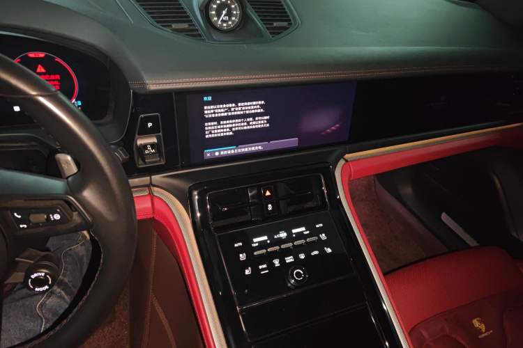 Used Porsche Panamera 2024 Panamera 2.9T Audio And AC Panel