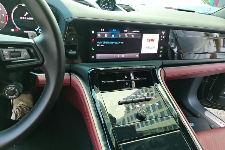 Used Porsche Panamera 2024 Panamera 4 Executive Long Wheelbase 2.9T Audio And AC Panel