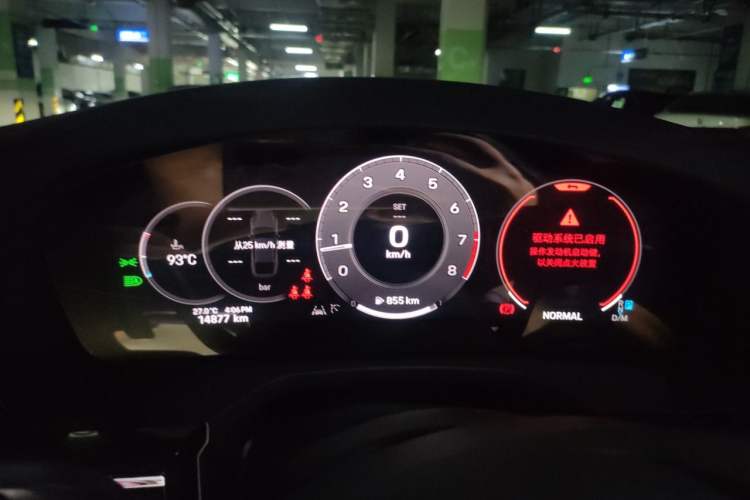 Used Porsche Panamera 2024 Panamera Executive Long Wheelbase 2.9T Instrument Cluster