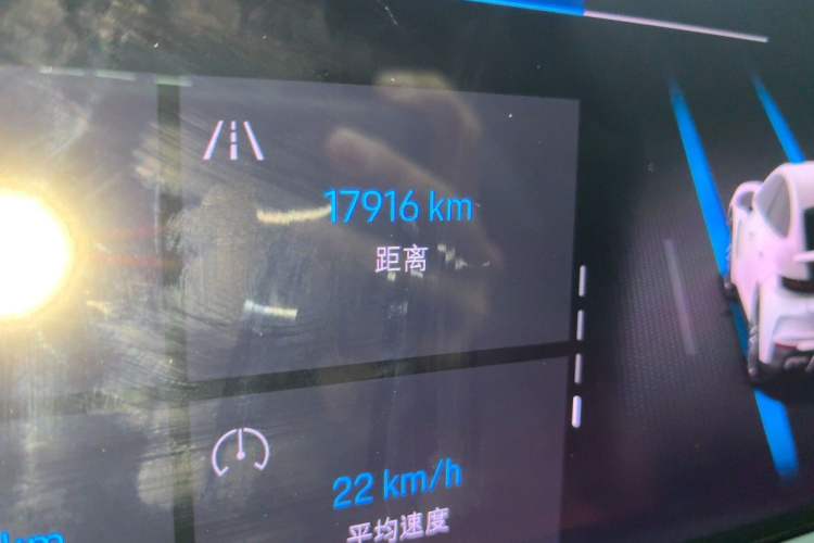 Used Porsche Panamera 2024 Panamera 2.9T Odometer Close Up