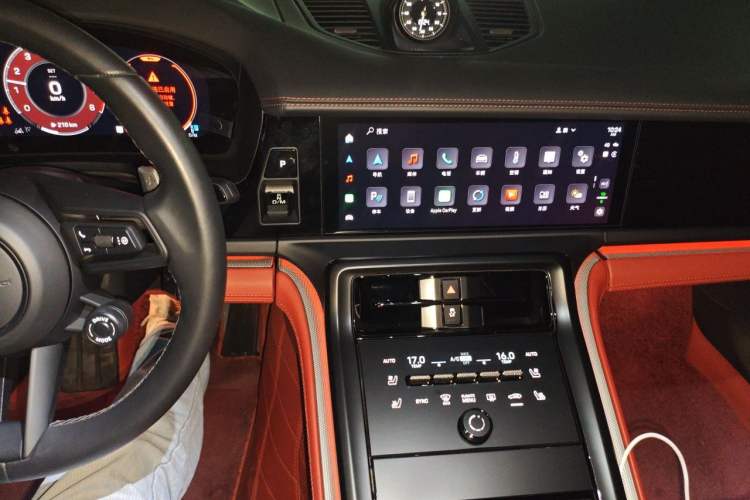 Used Porsche Panamera 2024 Panamera 2.9T Audio And AC Panel