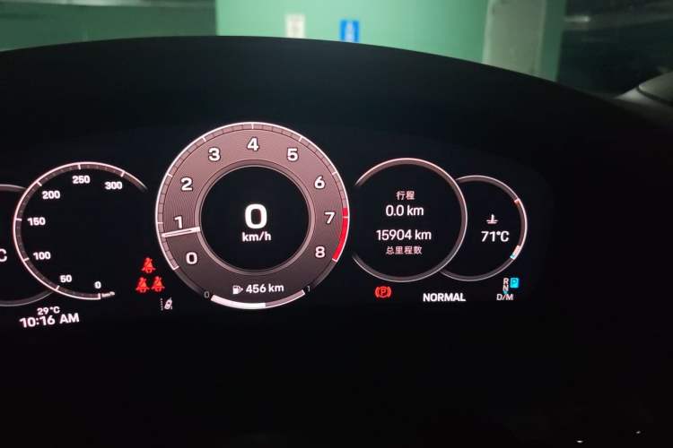 Used Porsche Panamera 2024 Panamera Executive Long Wheelbase 2.9T Instrument Cluster