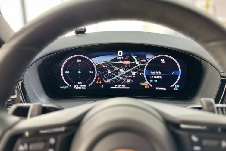 Used Porsche Panamera 2024 Panamera 2.9T Odometer Close Up