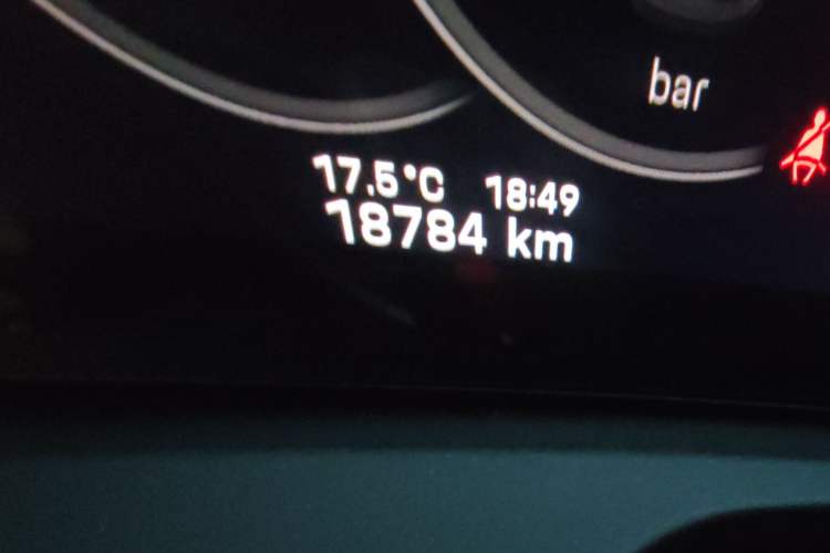 Used Porsche Panamera 2024 Panamera 2.9T Odometer Close Up