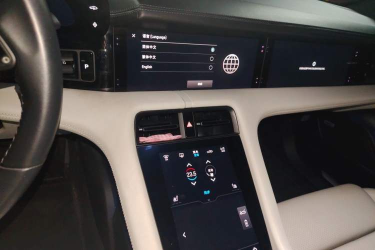 Used Porsche Taycan 2019 Taycan 4S Audio And AC Panel