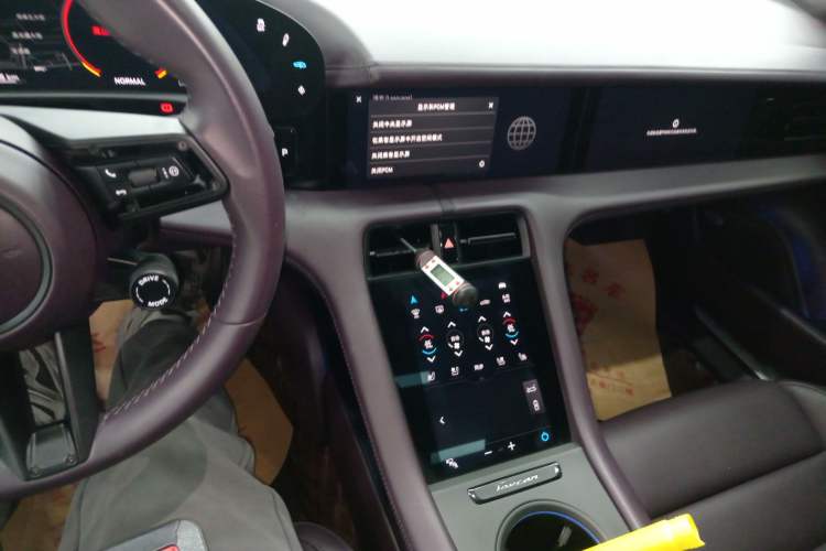 Used Porsche Taycan 2019 Taycan 4S Audio And AC Panel