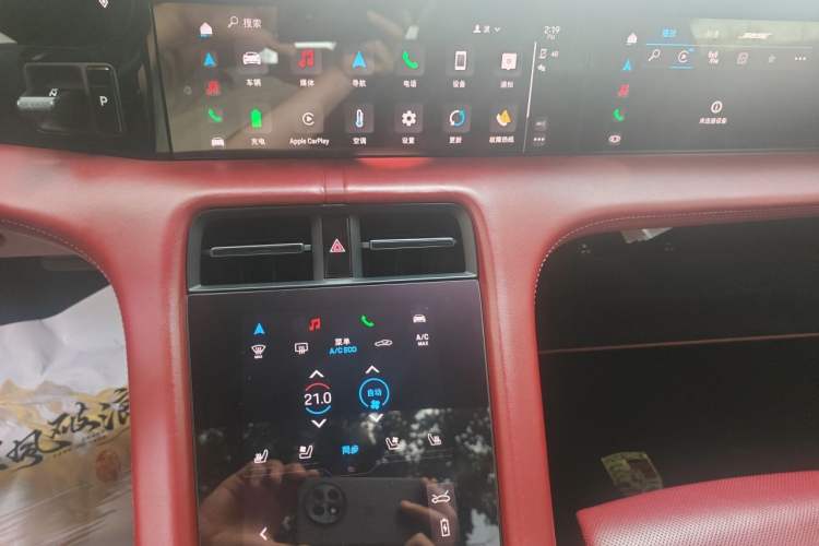 Used Porsche Taycan 2019 Taycan 4S Audio And AC Panel