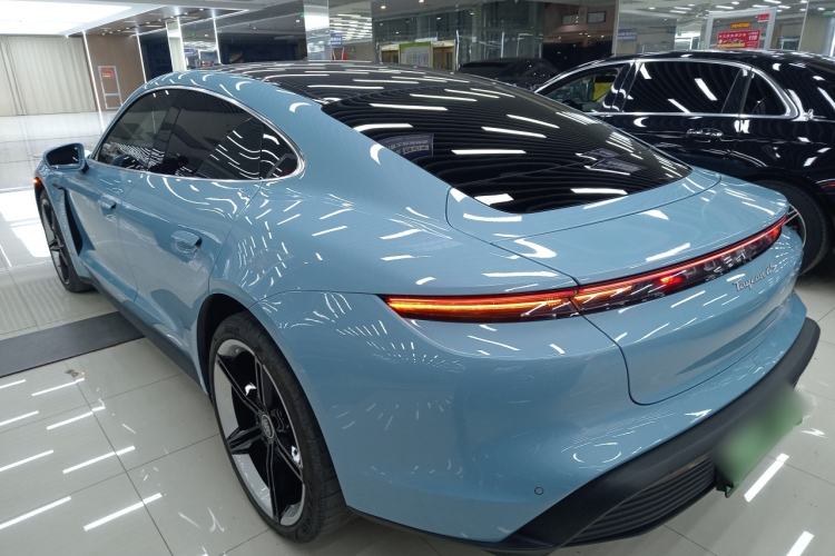Used Porsche Taycan 2019 Taycan 4S Rear Left 45 Deg