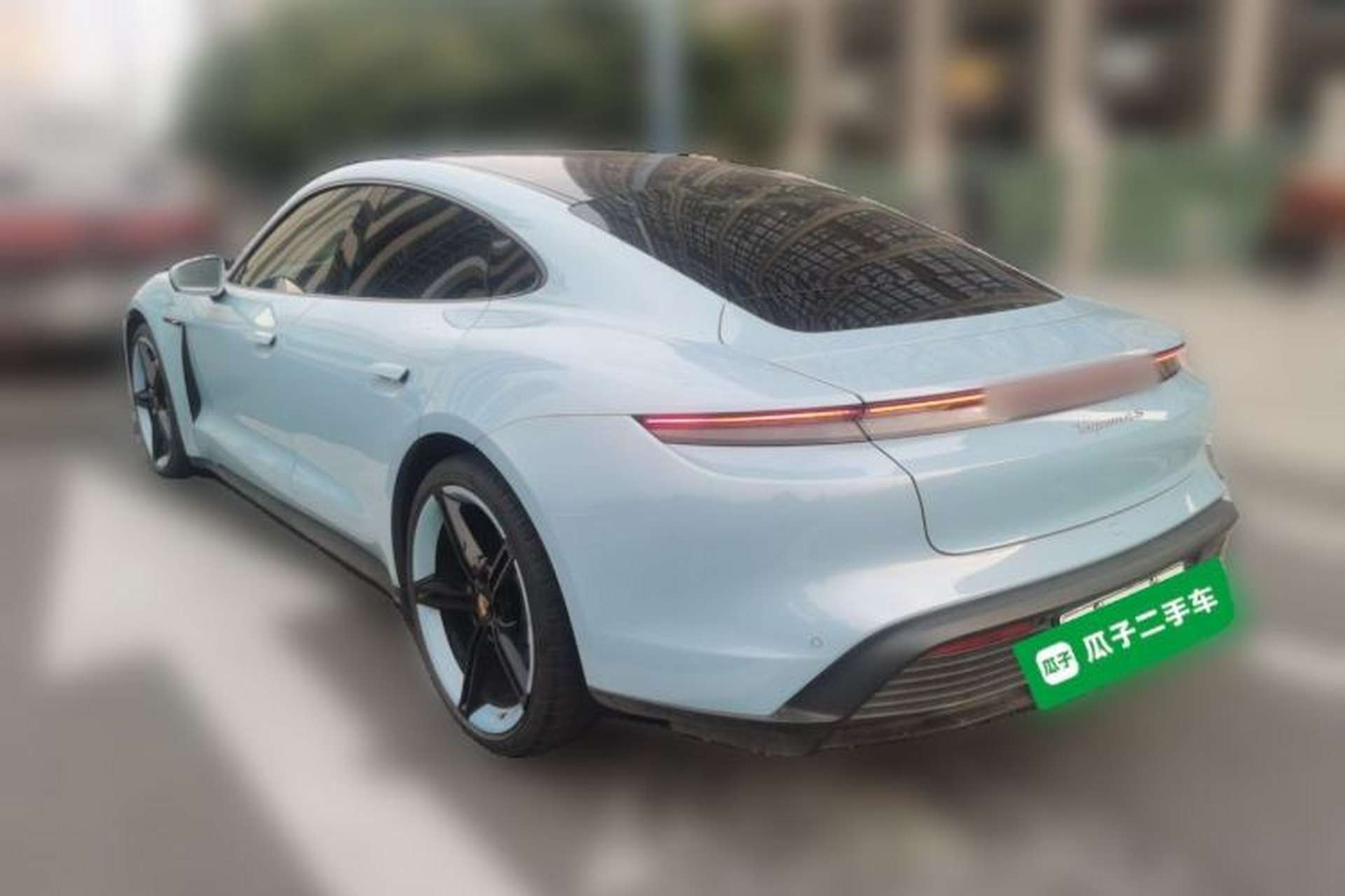 Used Porsche Taycan 2019 Taycan 4S Rear Left 45 Deg