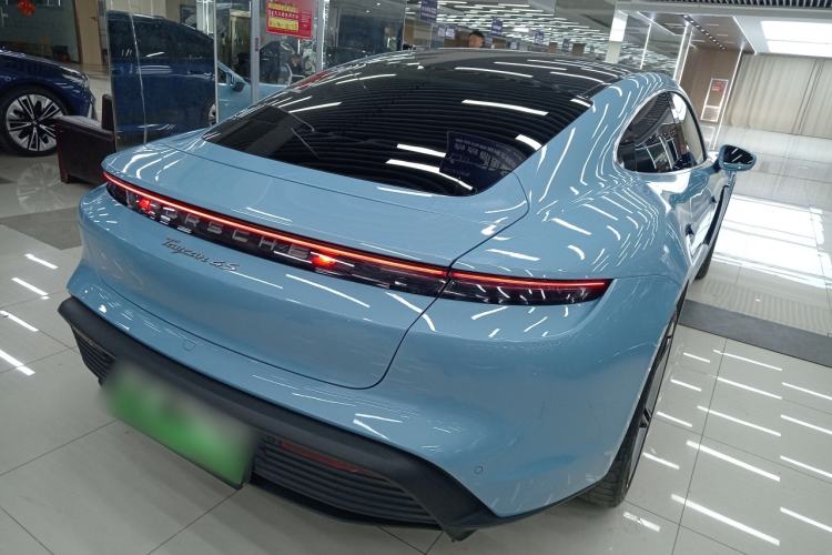Used Porsche Taycan 2019 Taycan 4S Rear Right 45 Deg