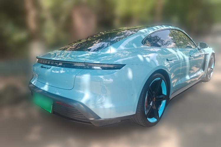 Used Porsche Taycan 2019 Taycan 4S Rear Right 45 Deg